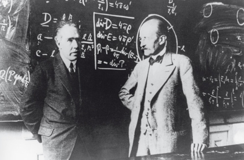 Max Planck a Niels Bohr