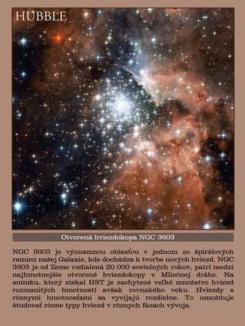 Hubble space telescope -  top images - 12_hviezdokopa NGC 3603