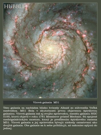 Hubble space telescope -  top images - 23_Vírová galaxia  M51