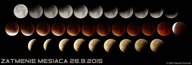 Zatmenie Mesiaca 28. septembra 2015