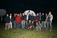 Instantný rádioteleskop Pavla Ďuriša a veľa zvedavcov