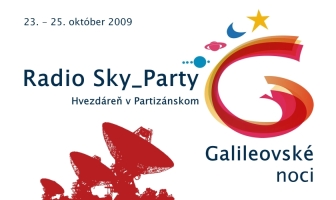 Radio Sky_Party - Galileovské noci Logo Radio Sky_Party - Galileovské noci