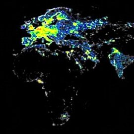 Informácie o svetelnom znečistení