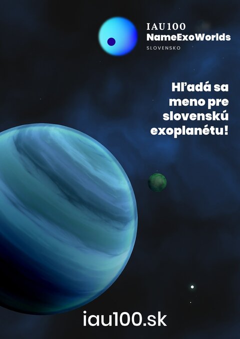 Hľadá sa meno pre Slovenskú exoplanétu