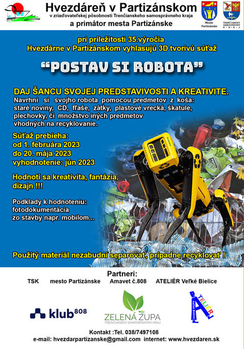 Súťaž "Postav si robota"