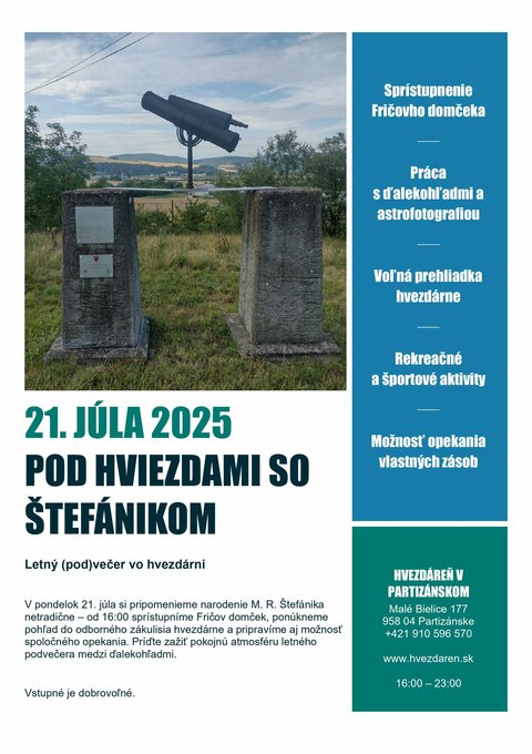 Pod hviezdami so Štefánikom Pod hviezdami so Štefánikom