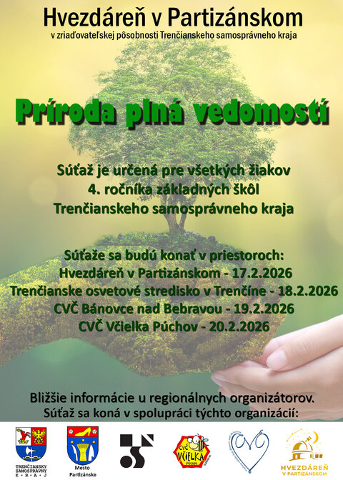 Príroda plná vedomostí 2026