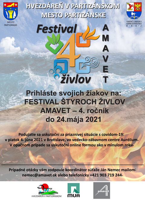Festival štyroch živlov 2021 Festival štyroch živlov 2021