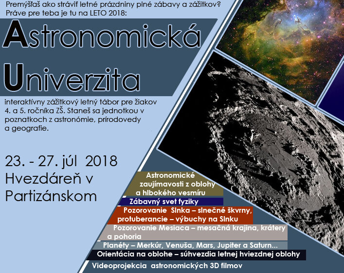 Astronomická univerzita 2019