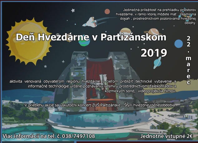 den hvezdarne v Partizánskom2019 kopie