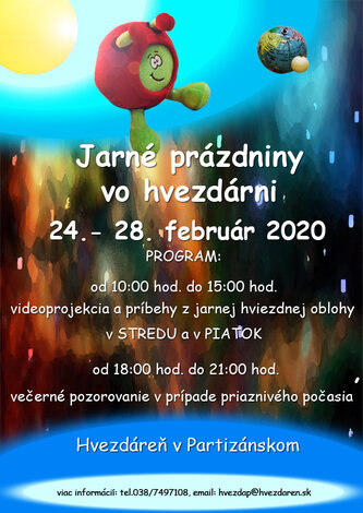 Jarné prázdniny 2020 