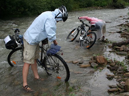 Umývanie bicyklov